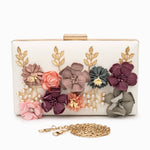 Juliet Flower Clutch Bag - Elle Maxine