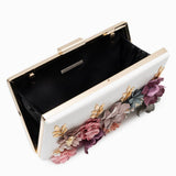 Juliet Flower Clutch Bag - Elle Maxine