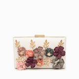 Juliet Flower Clutch Bag - Elle Maxine
