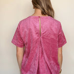 Juliette Suede Swing Top - Elle Maxine