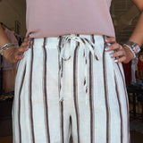 Justine Stripe Pant - Elle Maxine