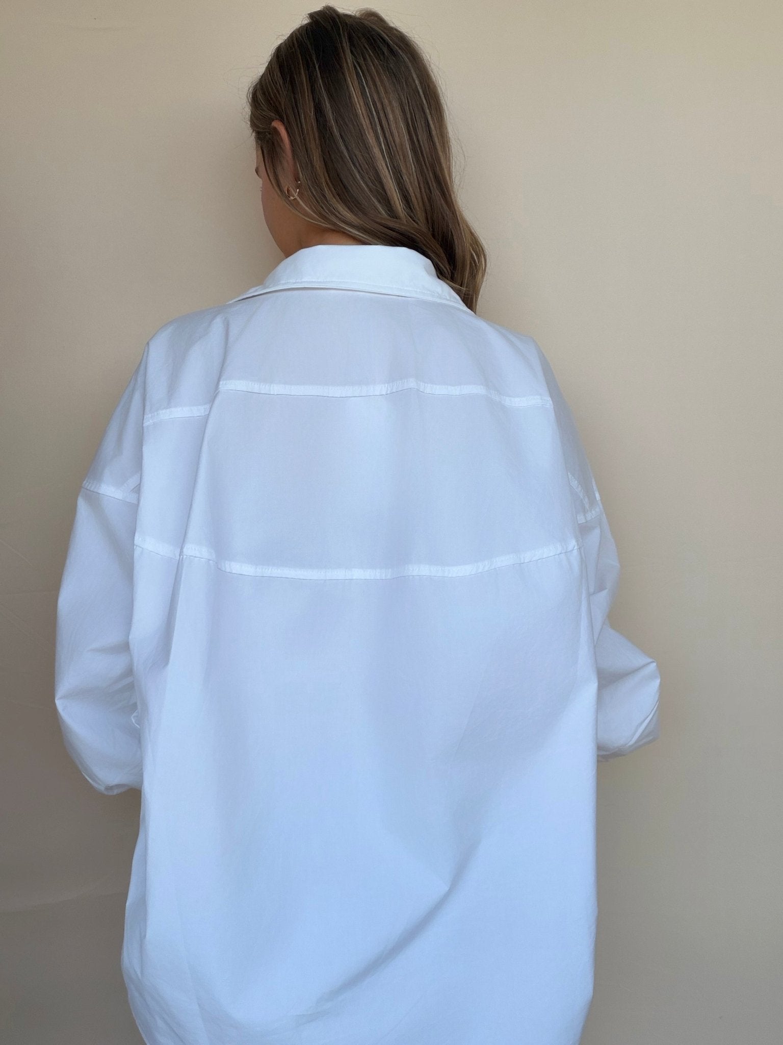 Kaia Modern Button Down Top - Elle Maxine