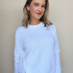 Katy Fringe Sweater - Elle Maxine