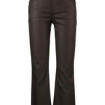 Kelsey Coated High Rise Ankle Flare Jeans - Elle Maxine