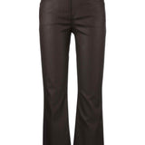 Kelsey Coated High Rise Ankle Flare Jeans - Elle Maxine
