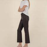 Kelsey Flare Jeans - Chocolate - Elle Maxine