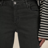 Kelsey Flare Jeans - Pewter - Elle Maxine