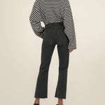 Kelsey Flare Jeans - Pewter - Elle Maxine