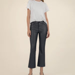 Kelsey Flare Jeans - Silver Bell - Elle Maxine