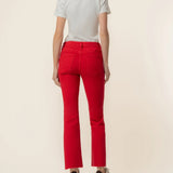 Kelsey High Rise Ankle Flare - Elle Maxine