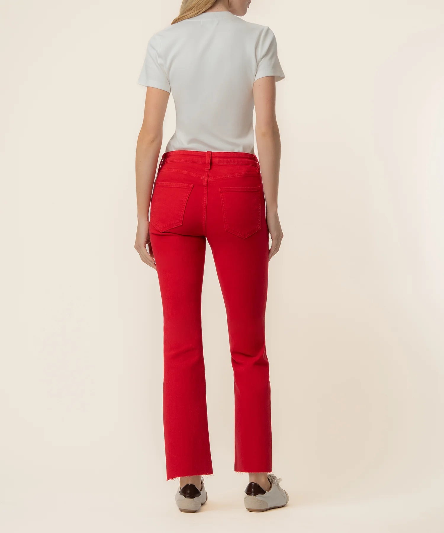 Kelsey High Rise Ankle Flare - Elle Maxine