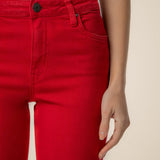 Kelsey High Rise Ankle Flare - Elle Maxine