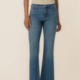 Kelsey High Rise Ankle Flare - Wonderful - Elle Maxine