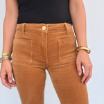 Kelsey Mid Rise Ankle Flare Pant - Elle Maxine