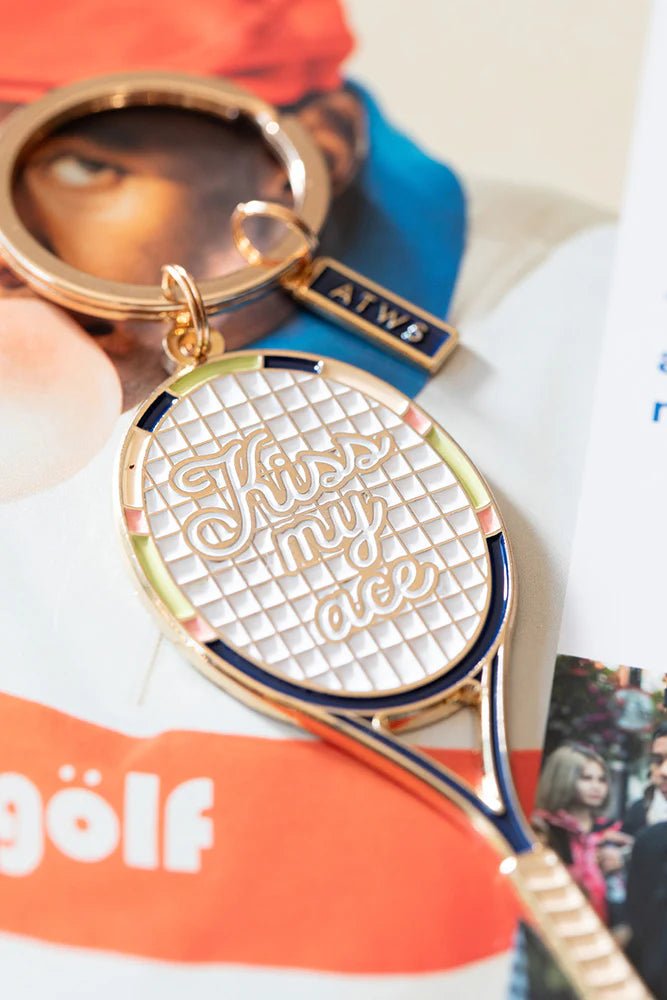 Kiss My Ace Keychain - Elle Maxine