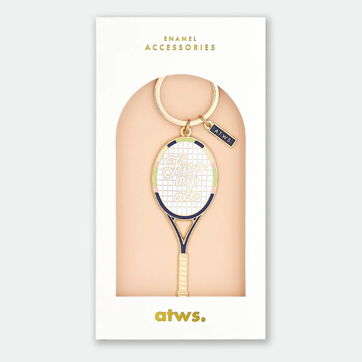 Kiss My Ace Keychain - Elle Maxine