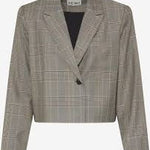 Laito Cropped Blazer - Elle Maxine