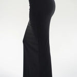 Landon Ribbed Skirt - Black - Elle Maxine