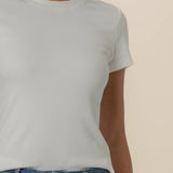 Langley Short Sleeve Rib Tee - Elle Maxine