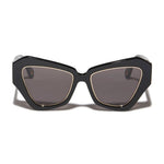 Lara Wide Cat - Eye Sunglasses - Elle Maxine