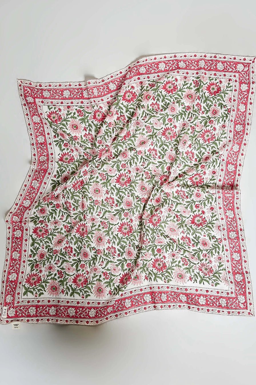 Large Floral Wrap Scarf - Elle Maxine