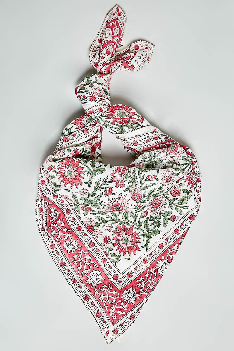 Large Floral Wrap Scarf - Elle Maxine