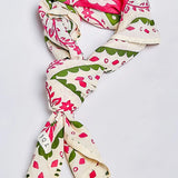 Large Floral Wrap Scarf - Elle Maxine