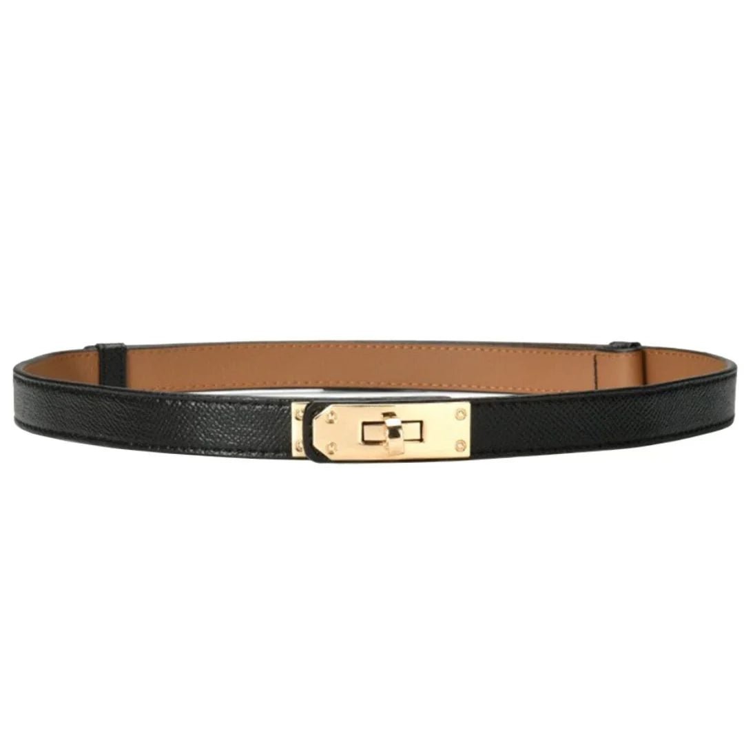 Latch Belt - Black - Elle Maxine