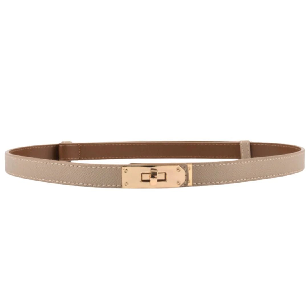 Latch Belt - Taupe - Elle Maxine