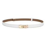 Latch Belt - White - Elle Maxine