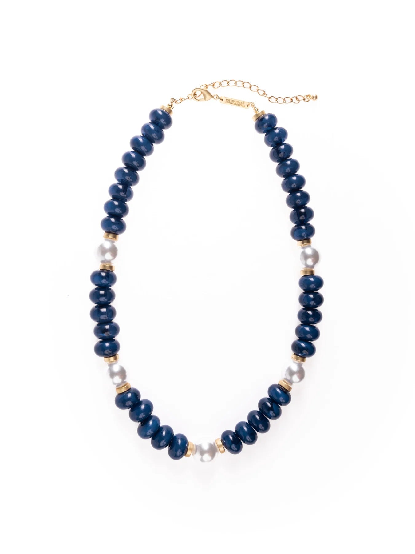 Layla Beaded Pearl Necklace - Elle Maxine