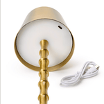 LED Cordless Bamboo Table Lamp - Elle Maxine