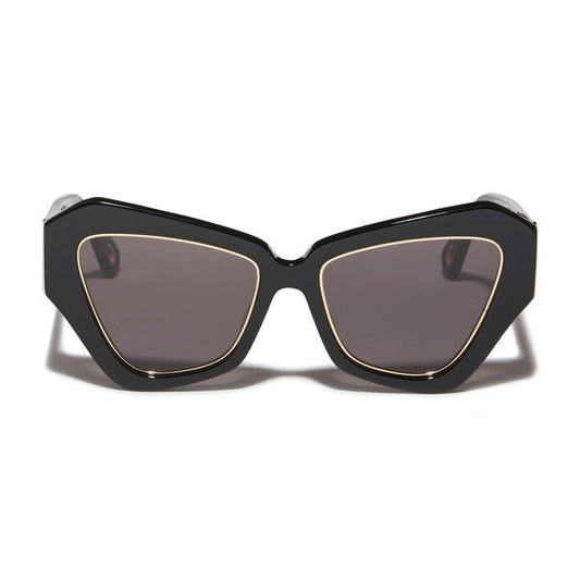 Lara Wide Cat-Eye Sunglasses