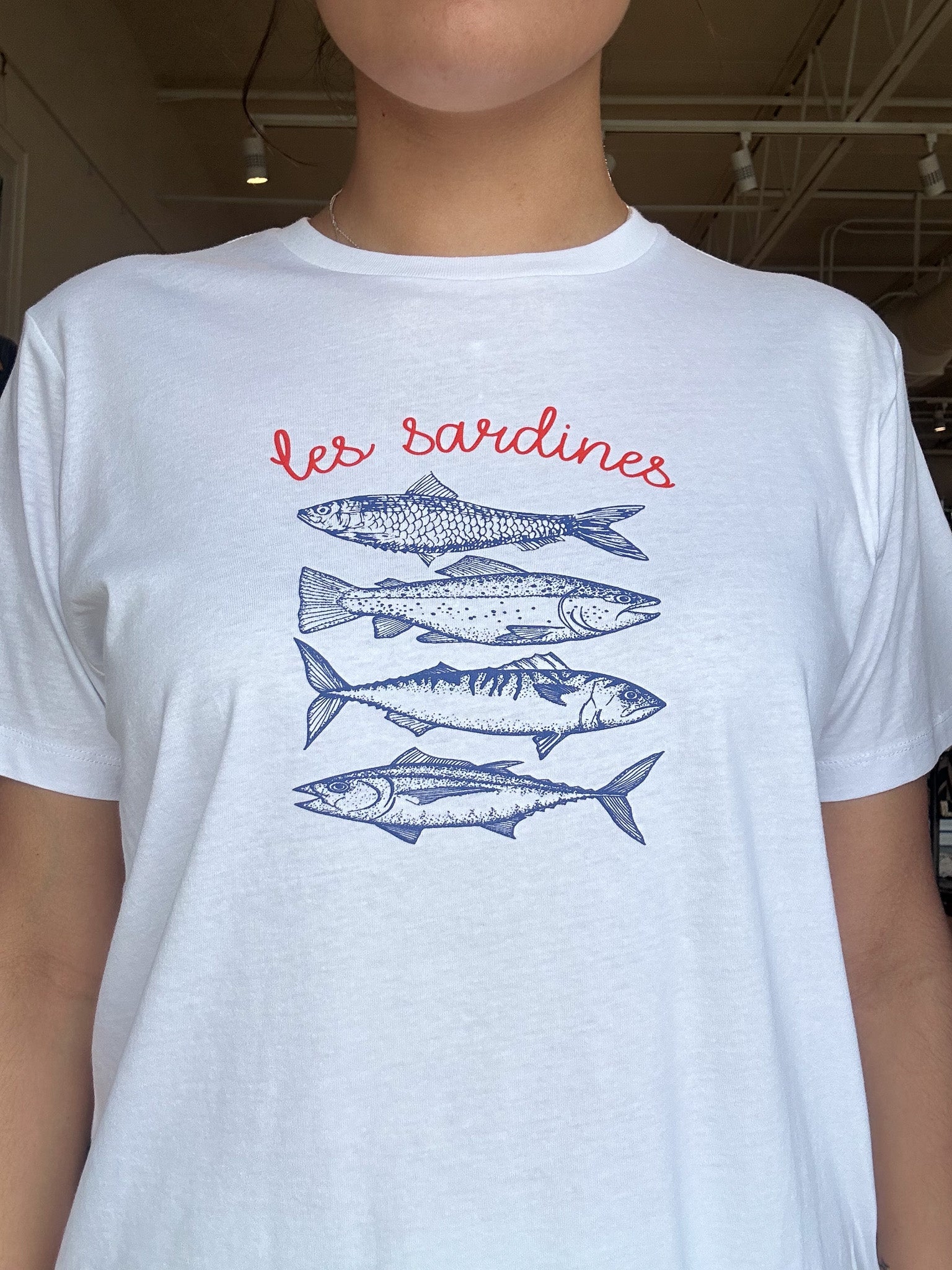 Les Sardines Tee - Elle Maxine