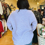 Lila V - Neck Sweater - Elle Maxine