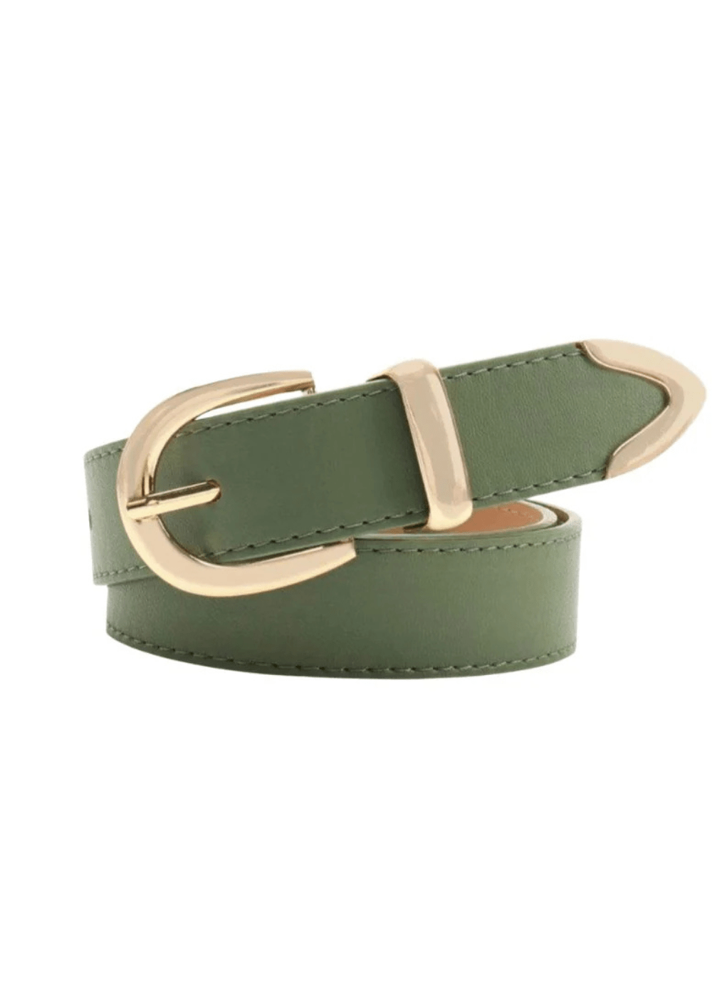 Lillian Belt - Green - Elle Maxine