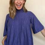 Liora Pleated Swing Top - Elle Maxine