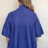 Liora Pleated Swing Top - Elle Maxine