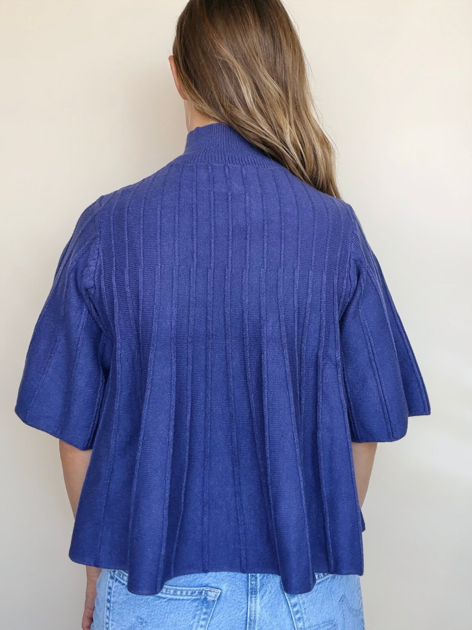 Liora Pleated Swing Top - Elle Maxine