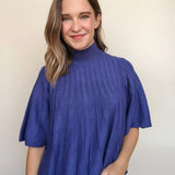 Liora Pleated Swing Top - Elle Maxine