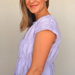 Lisse Shirred Tiered Top - Elle Maxine