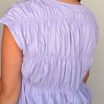 Lisse Shirred Tiered Top - Elle Maxine