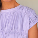 Lisse Shirred Tiered Top - Elle Maxine