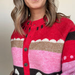 Livoni Patterned Cardigan - Elle Maxine
