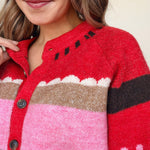 Livoni Patterned Cardigan - Elle Maxine