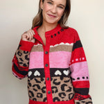 Livoni Patterned Cardigan - Elle Maxine