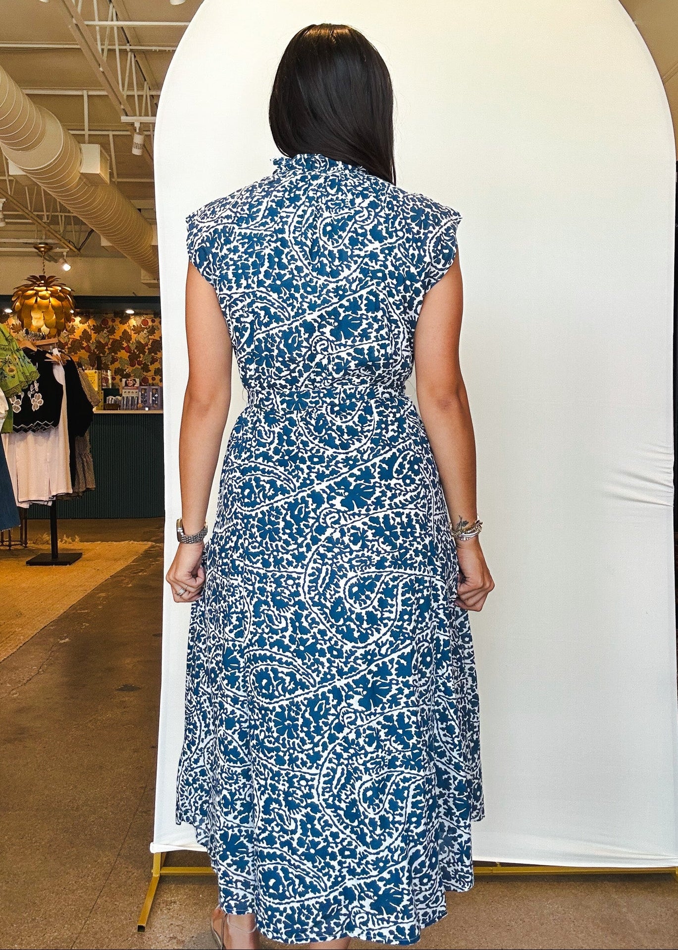 Liz Midi Dress - Elle Maxine