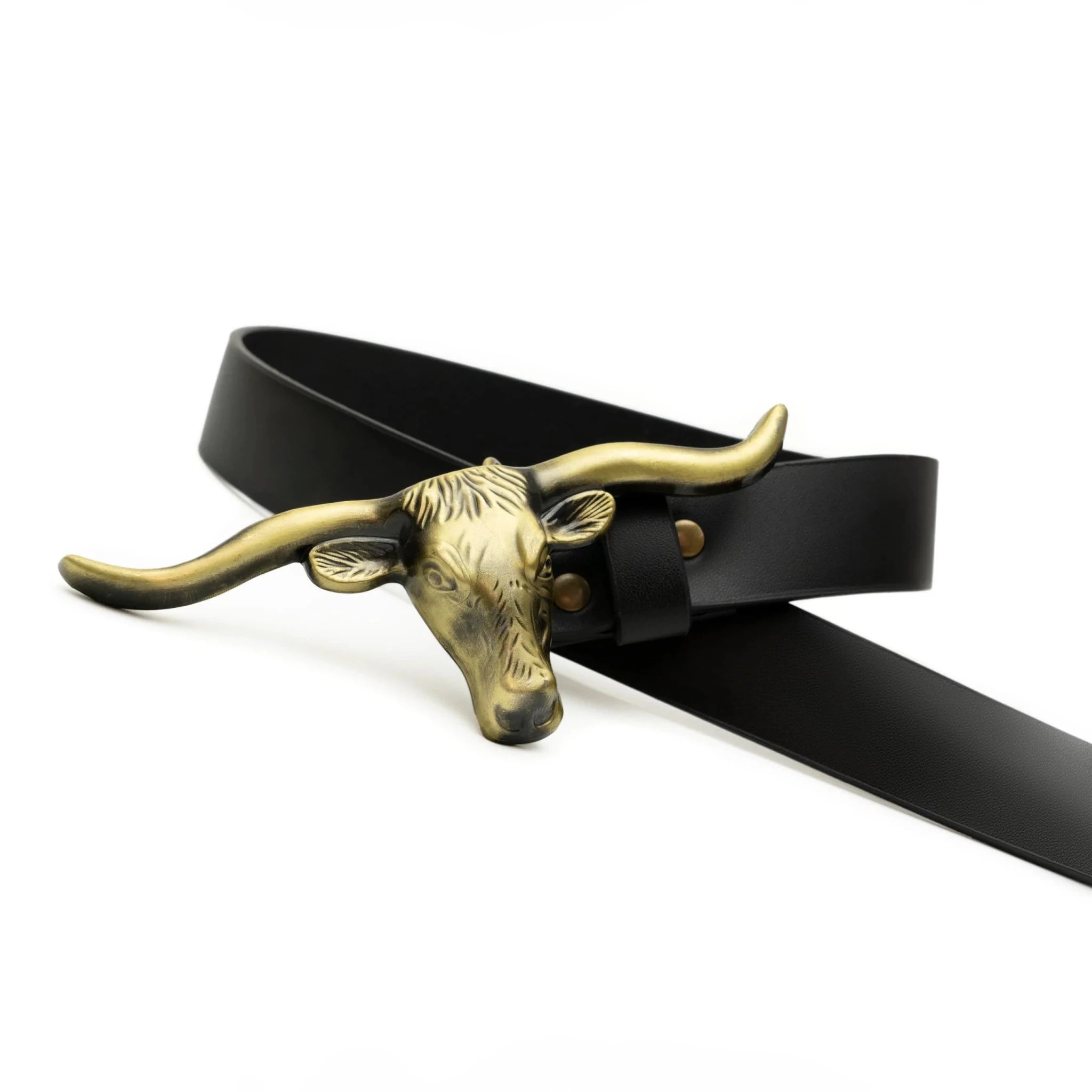 Longhorn Belt - Black - Elle Maxine
