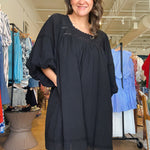 Lorelei Dress- Noir - Elle Maxine