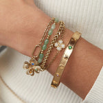 Lucky Four Leaf Clover Bracelet | Alex and Ani - Elle Maxine